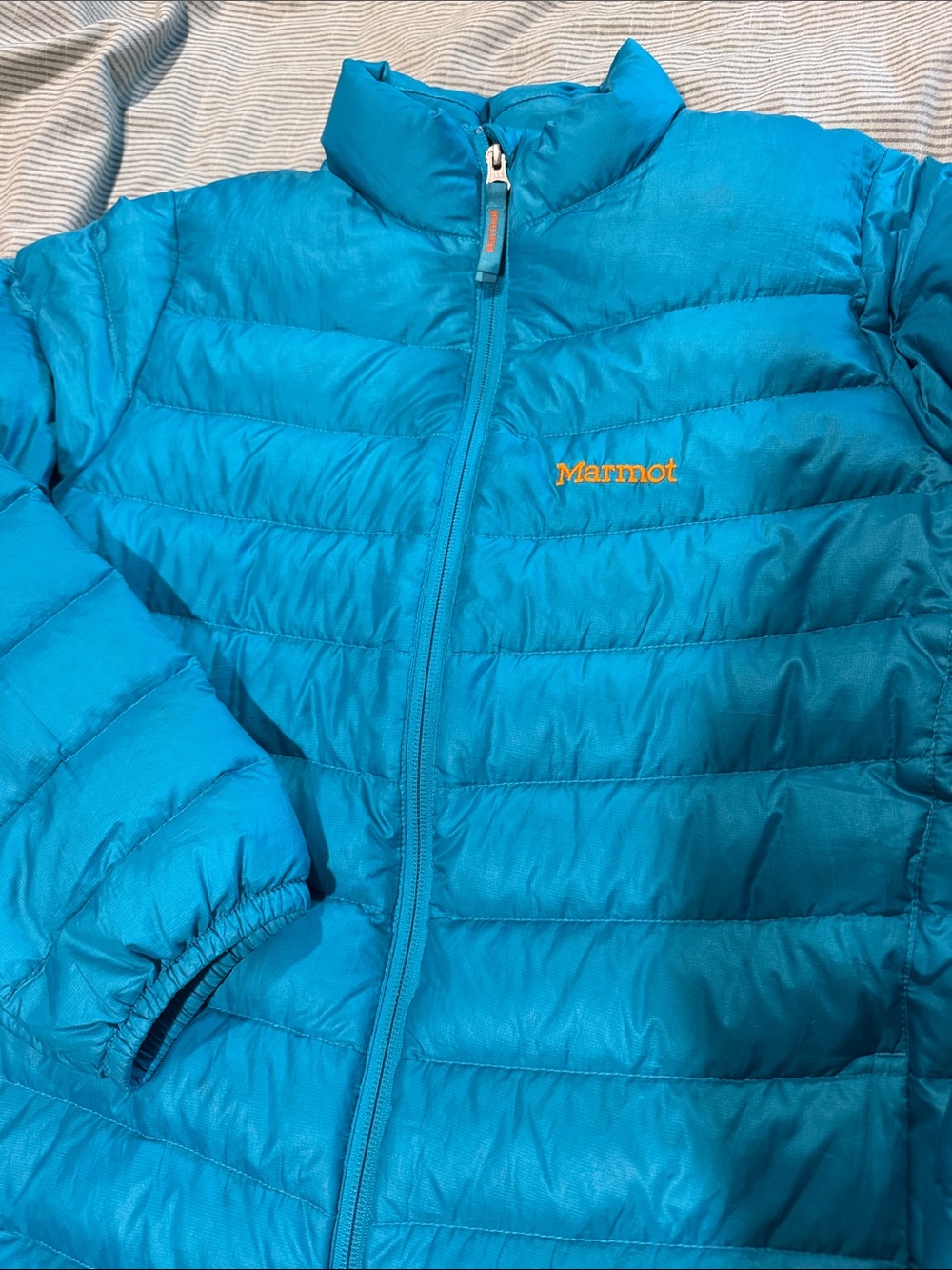 Marmot Bright Teal Quilted Lightweight Jacket